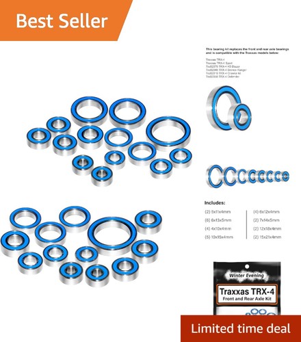 Durable piece bearing set - 27-piece,